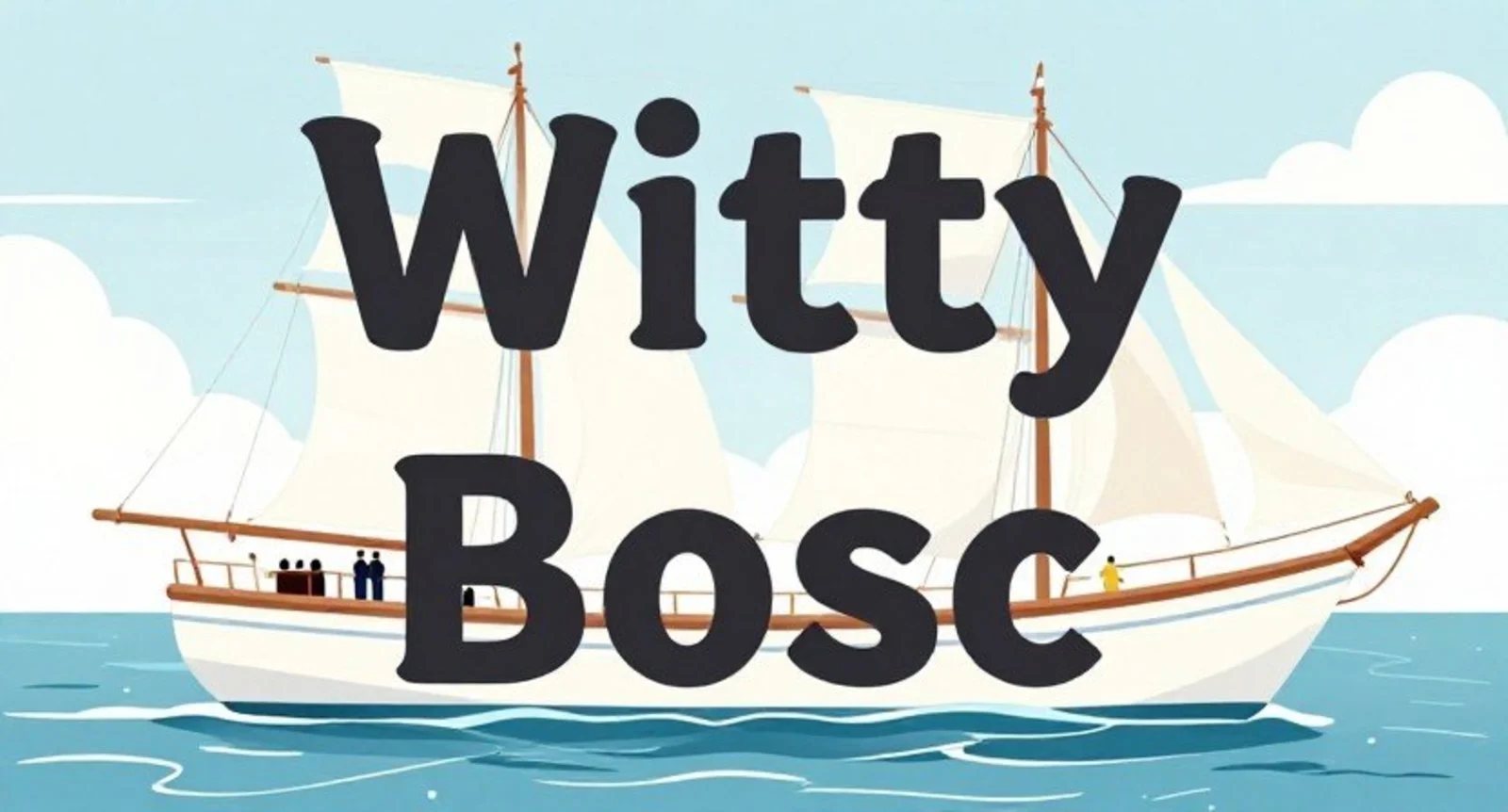witty boat names